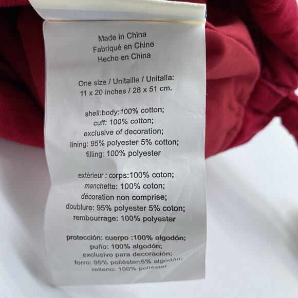 Pottery Barn Kids Papa Woodland Bear Stocking Holiday Christmas Quilted Xmas - Picture 9 of 12